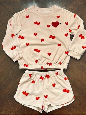 Carter's Kids Valentine Pajama Set